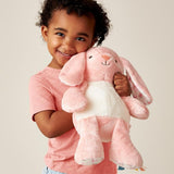 Itzy Ritzy Sweetie Snuggles Plush Toy-Pink Bunny_2 - ANB Baby