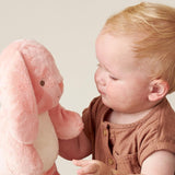 Itzy Ritzy Sweetie Snuggles Plush Toy-Pink Bunny_6 - ANB Baby