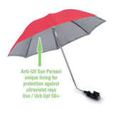 JANE Stroller Sun Shade-Carmin Red_3 - ANB Baby