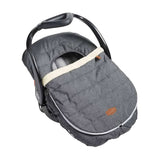 JJ-Cole-Infant-Car-Seat-Cover-Heather-Grey - ANB Baby