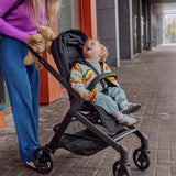 Joolz Hub2 Compact Stroller With Carrycot-Lifestyle_3 - ANB Baby