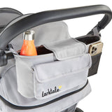 Larktale Caravan Coupe V2 Compact Stroller Wagon, Gray - Black_10 - ANB Baby