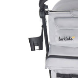 Larktale Caravan Coupe V2 Compact Stroller Wagon, Gray - Black_15 - ANB Baby