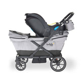 Larktale Caravan Coupe V2 Compact Stroller Wagon, Gray - Black_18 - ANB Baby