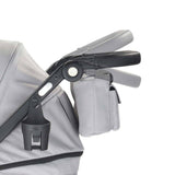 Larktale Caravan Coupe V2 Compact Stroller Wagon, Gray - Black_4 - ANB Baby