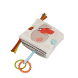 Little Big Friends 2-in-1 Soft Activity Book, Dino Friends, Main - ANB Baby