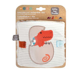 Little Big Friends 2-in-1 Soft Activity Book, Dino Friends, Package - ANB Baby