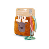 Little Big Friends 2-in-1 Soft Activity Book, Forest Animals, Package - ANB Baby