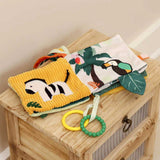 Little Big Friends 2-in-1 Soft Activity Book, Jungle Animals, Lifestyle - ANB Baby