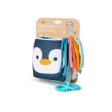 Little Big Friends 2-in-1 Soft Activity Book, Ocean Animals, Package - ANB Baby