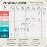 Love To Dream Swaddle UP-Rainbow-TOG Rating_7 - ANB Baby