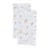 Lulujo Bamboo Security Blanket, 2 Pack, Little Fawn - ANB Baby