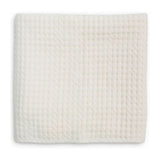 Lulujo Cotton Waffle Blanket-Cream Vanilla_7 - ANB Baby