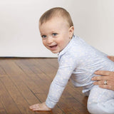 Magnetic Me Blue Doeskin Modal Magnetic Footie_2 - ANB Baby