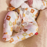 Magnetic Me Checkmate Organic Cotton Magnetic Footie-Newborn_7 - ANB Baby