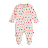 Magnetic Me Pink Xoxo Modal Magnetic Footie_1 - ANB Baby