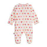 Magnetic Me Pink Xoxo Modal Magnetic Footie_3 - ANB Baby