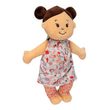 Manhattan Toy Wee Baby Stella Peach Twins Toy, Girl Side View - ANB Baby