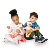 Manhattan Toy Wee Baby Stella Peach Twins Toy, Lifestyle View - ANB Baby