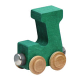 Maple Landmark Magnetic NameTrain Letters-J - ANB Baby