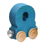 Maple Landmark Magnetic NameTrain Letters-Q - ANB Baby