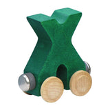 Maple Landmark Magnetic NameTrain Letters-X - ANB Baby