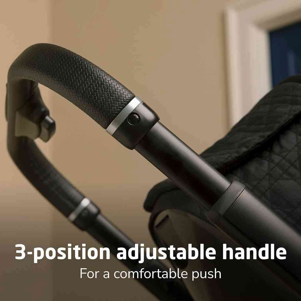 Maxi-Cosi-Tana-360-Rotating-Modular-Stroller,-Onyx-Heritage_4 - ANB Baby