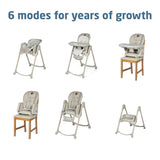 Maxi Cosi Minla 6-In-1 Adjustable High Chair, Classic Oat_6- ANB Baby