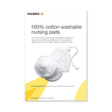 Medela 100% Cotton Washable Bra Pads with Laundry Bag_3 - ANB Baby