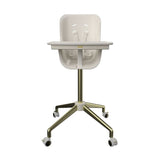 Melo-Revel+-Highchair-white-brushed-brass - ANB Baby