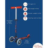 Micro Kickboard Mini Deluxe Scooter features - ANB Baby