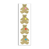 Mrs. Grossman's Strip of Gold Classic Bear Stickers_1 - ANB Baby