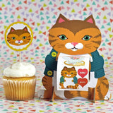 Mrs Grossmans Friends Kitty Cat Sticker_2 - ANB Baby