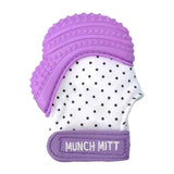 Munch Mitt Teething Mitten-Purple Shimmer_11 - ANB Baby