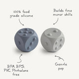 Mushie Dice Press Toy 2 Pack_4 - ANB Baby