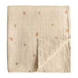 Mushie Muslin Swaddle Blanket-Swaddles & Sleeping Bags-Mushie-Rainbows-ANB Baby Store