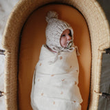 Mushie Muslin Swaddle Blanket-Swaddles & Sleeping Bags-Mushie-Rainbows-ANB Baby Store
