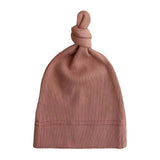 Mushie Ribbed Baby Beanie-Clothing-Mushie-Cedar-ANB Baby Store