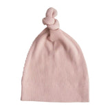 Mushie Ribbed Baby Beanie-Clothing-Mushie-Blush-ANB Baby Store