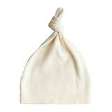 Mushie Ribbed Baby Beanie-Clothing-Mushie-Ivory-ANB Baby Store