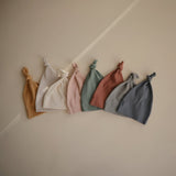 Mushie Ribbed Baby Beanie-Clothing-Mushie-Cedar-ANB Baby Store