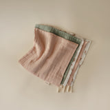 Mushie Muslin Cotton Washcloth-Pink Flower_6 - ANB Baby