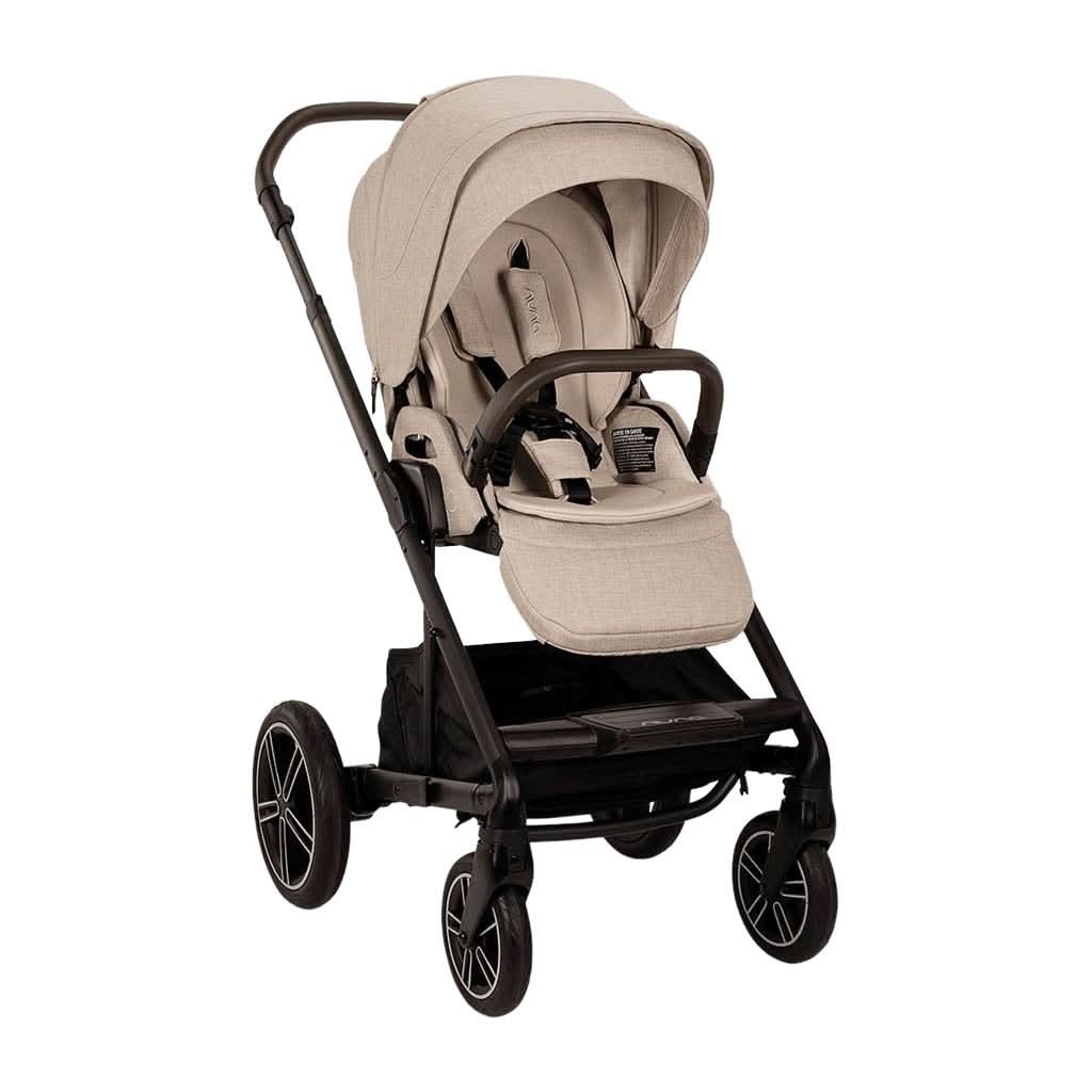 NUNA MIXX Next Stroller with Magnetic Buckle, Biscotti - ANB Baby