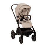NUNA MIXX Next Stroller with Magnetic Buckle, Biscotti - ANB Baby
