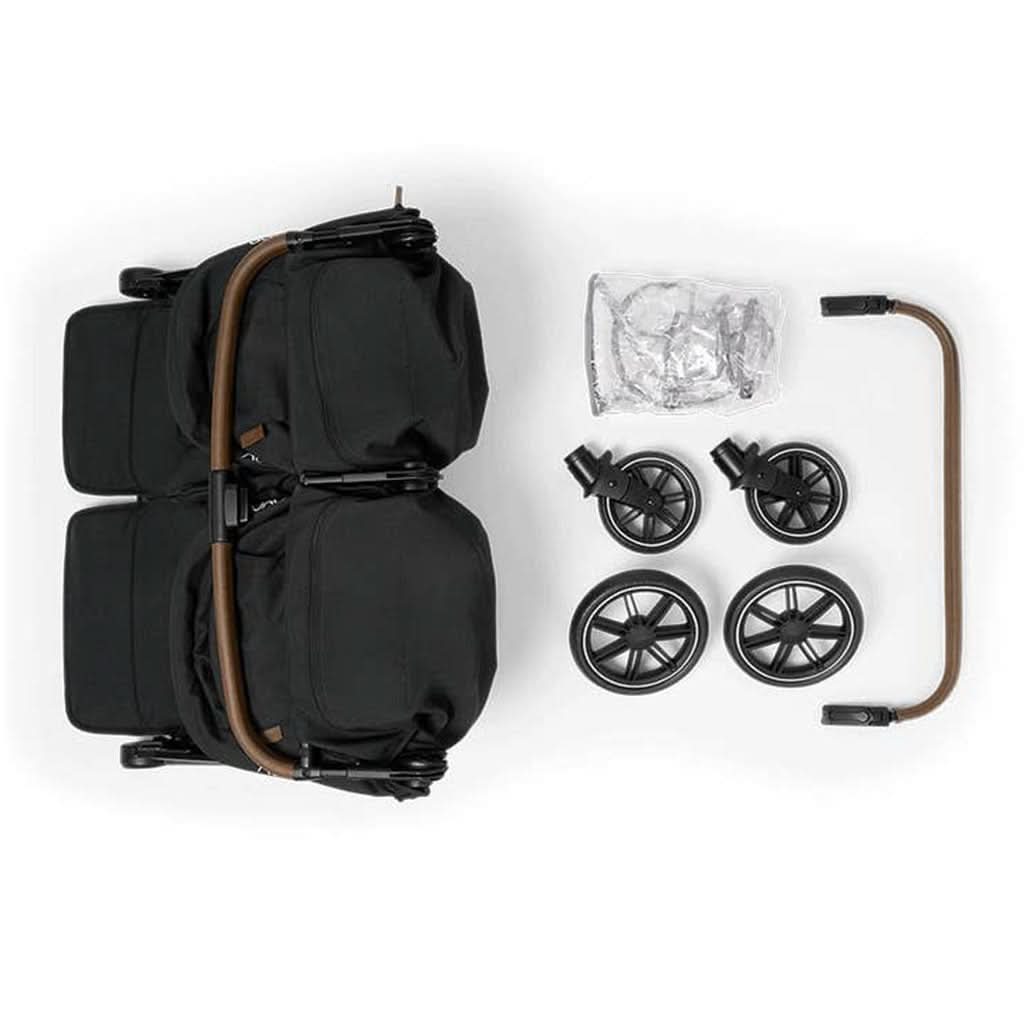 NUNA TRVL dubl Lightweight Stroller Caviar feature6 - ANB Baby