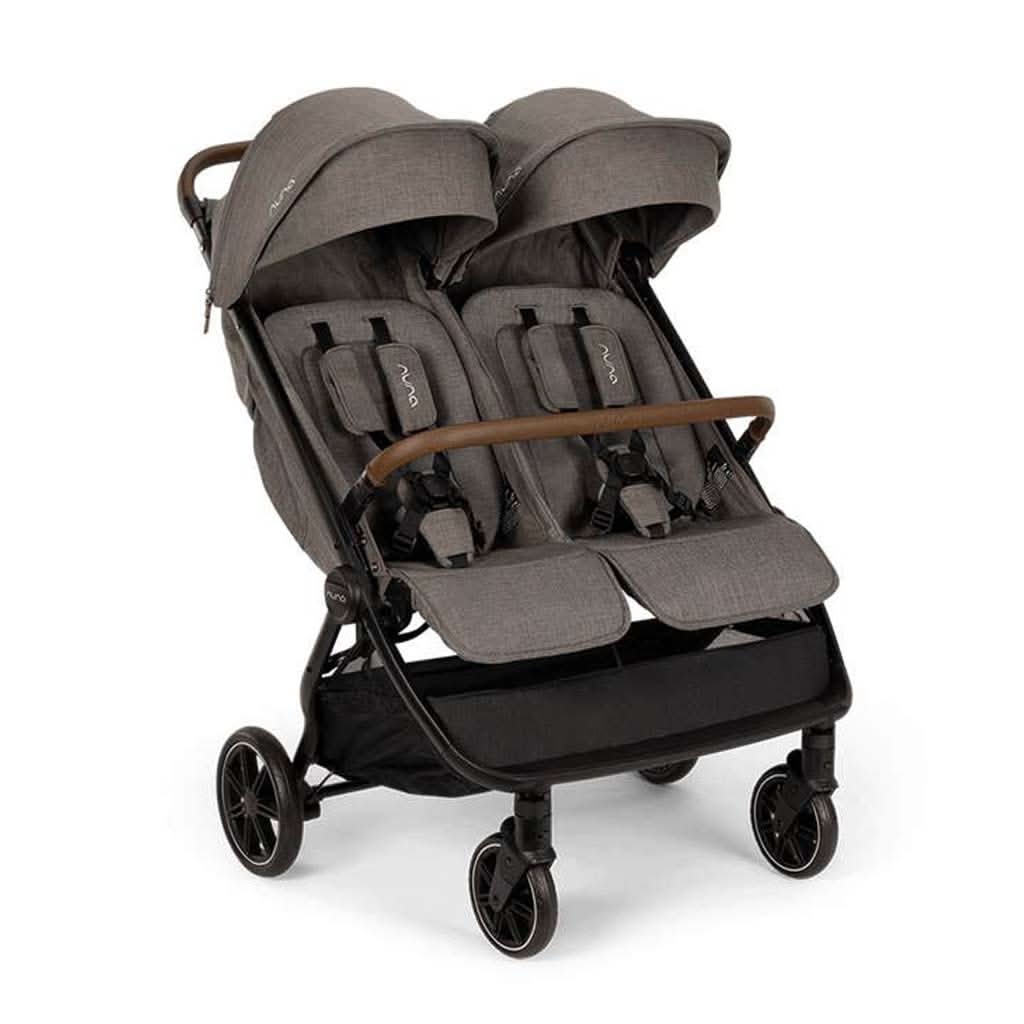 NUNA TRVL dubl Lightweight Stroller Granite Main - ANB Baby