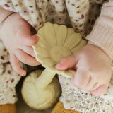 Natruba-Rubber-Daisy-Rattle,-Yellow_4 - ANB Baby