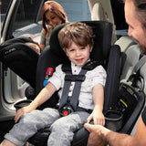 Nuna REVV Rotating Convertible Car Seat with Cupholder, Caviar, Lifestyle 2 - ANB Baby