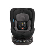 Nuna REVV Rotating Convertible Car Seat with Cupholder, Caviar, front - ANB Baby