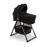 Nuna SWIV & TRIV Series Bassinet + Stand-Caviar_1 - ANB Baby